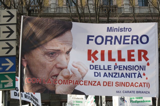 Milano - Manifestazione 20 gennaio 2012